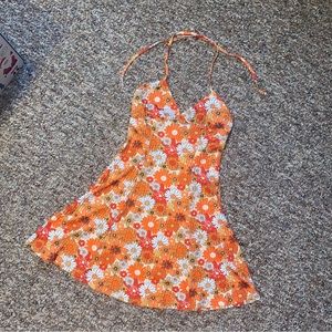 NWT Cider Sunflower Mini Dress
